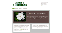 Desktop Screenshot of jerrysgardeniasinc.com