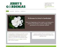 Tablet Screenshot of jerrysgardeniasinc.com